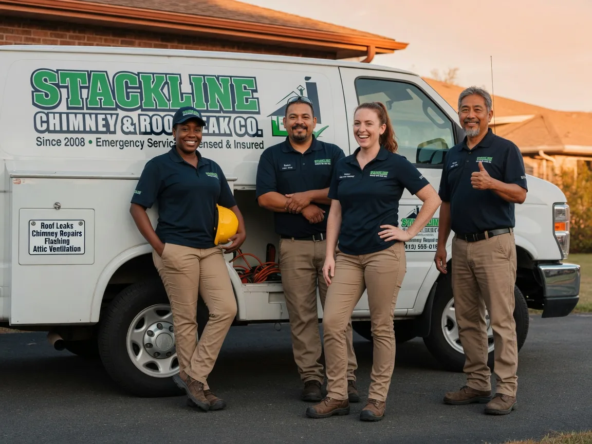 Chimney flashing repair company in Pleasanton, NE